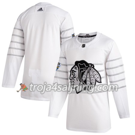 Chicago Blackhawks tröja Blank Vit Adidas 2020 All-Star Authentic - NHL Tröjor Herr